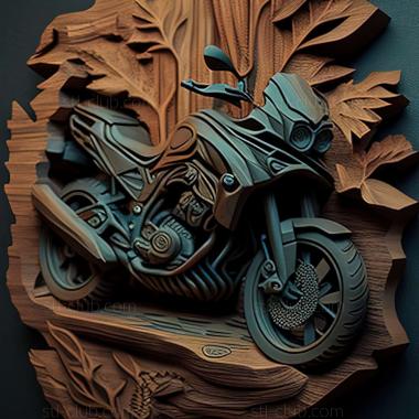 3D модель BMW F 800 GS (STL)